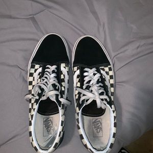checkered vans